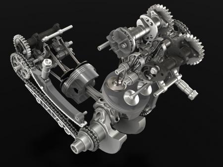 2012年杜卡迪1199年Panigale Superquadro发动机活塞和摄像头