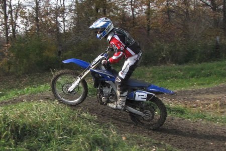 The new Yamaha feels light, aggressive and craves tight, jump-filled motocross tracks.